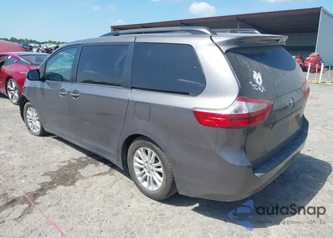2015 Toyota Sienna Xle 8 Passenger из США, поврежденный, VIN 5TDYK3DC6FS633756